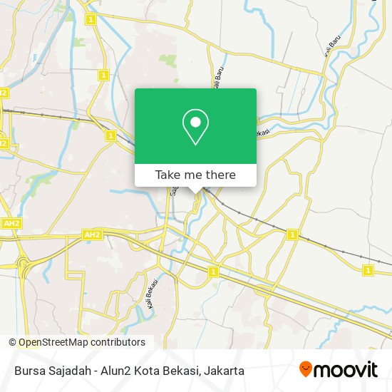 Bursa Sajadah - Alun2 Kota Bekasi map