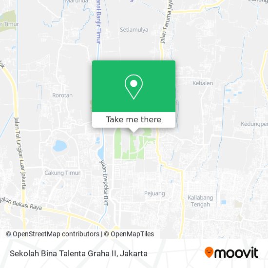 Sekolah Bina Talenta Graha II map