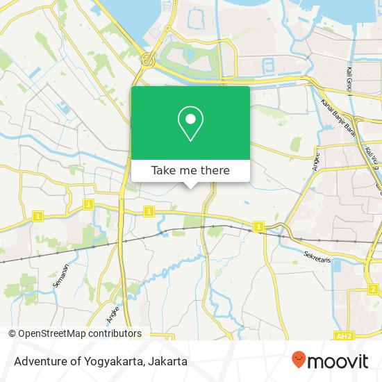 Adventure of Yogyakarta map