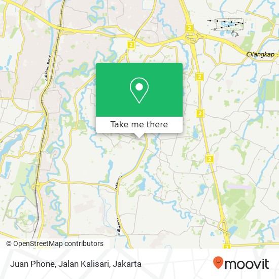 Juan Phone, Jalan Kalisari map