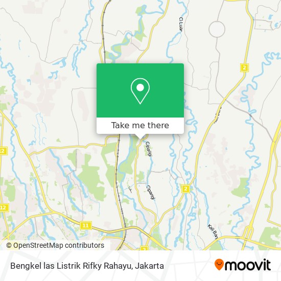 Bengkel las Listrik Rifky Rahayu map