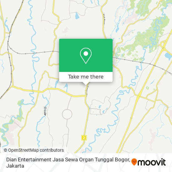 Dian Entertainment Jasa Sewa Organ Tunggal Bogor map