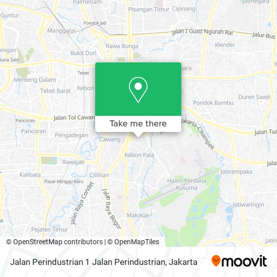 Jalan Perindustrian 1 Jalan Perindustrian map