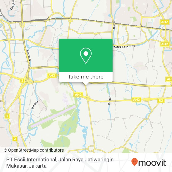 PT Essii International, Jalan Raya Jatiwaringin Makasar map