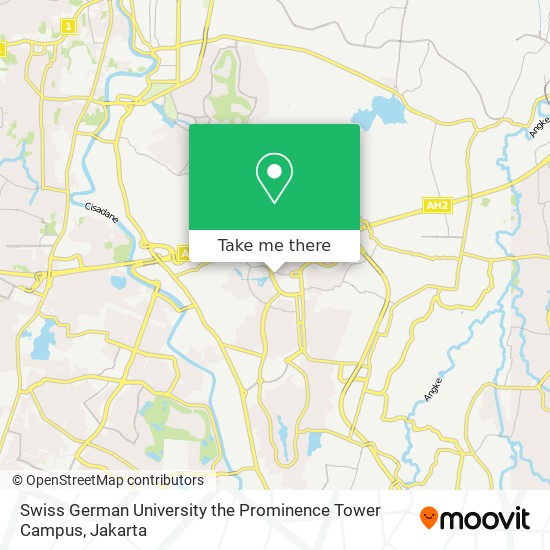 Swiss German University the Prominence Tower Campus map