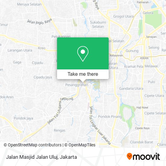 Jalan Masjid Jalan Uluj map