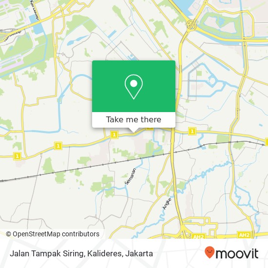 Jalan Tampak Siring, Kalideres map