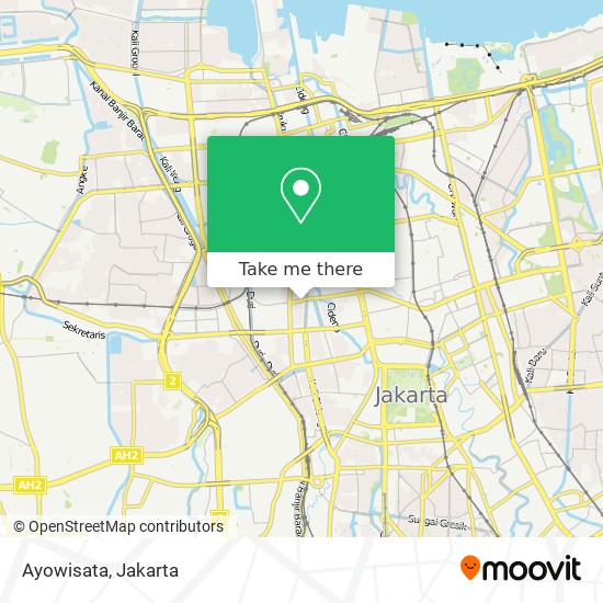 Ayowisata map