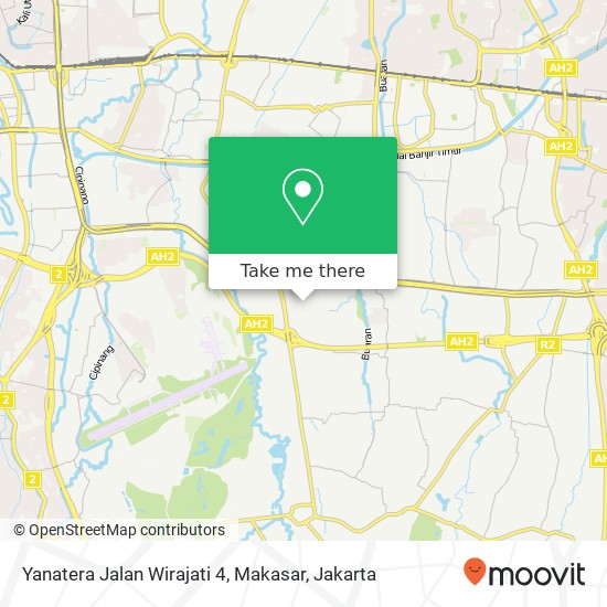 Yanatera Jalan Wirajati 4, Makasar map