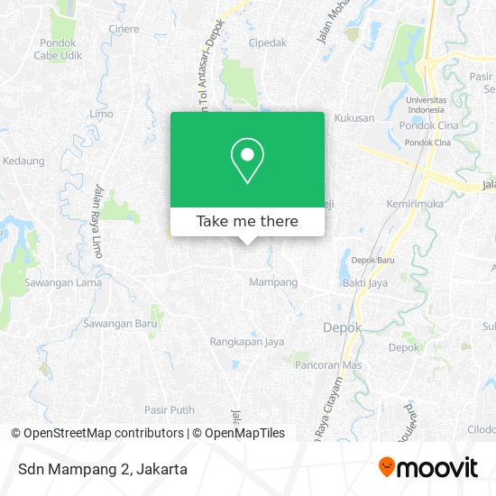 Sdn Mampang 2 map