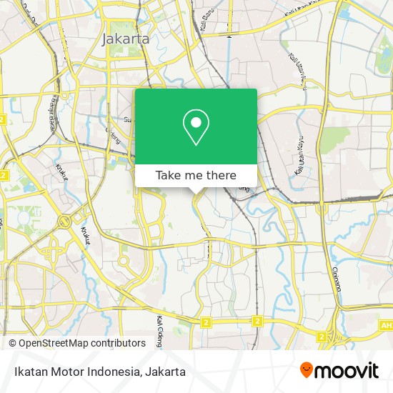 Ikatan Motor Indonesia map