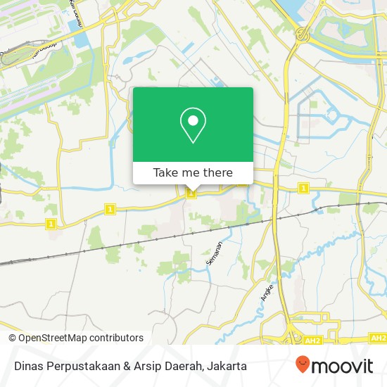 Dinas Perpustakaan & Arsip Daerah map