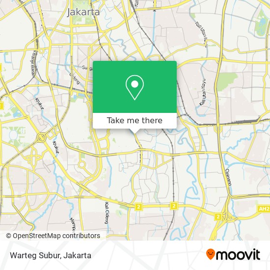 Warteg Subur map