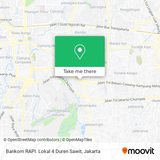 Bankom RAPI. Lokal 4 Duren Sawit map