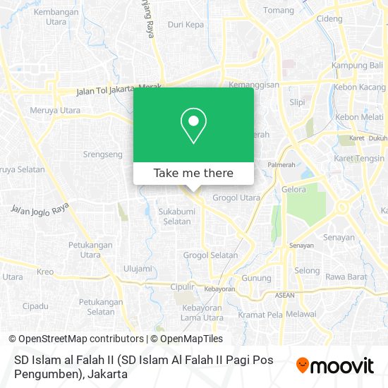 SD Islam al Falah II (SD Islam Al Falah II Pagi Pos Pengumben) map