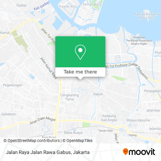Jalan Raya Jalan Rawa Gabus map