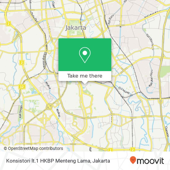 Konsistori lt.1 HKBP Menteng Lama map