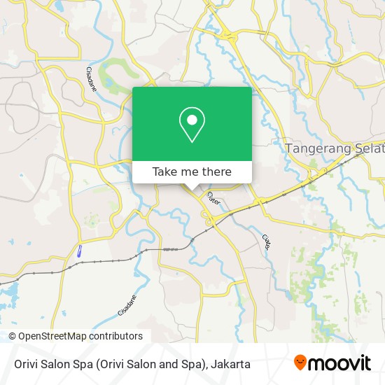 Orivi Salon Spa map