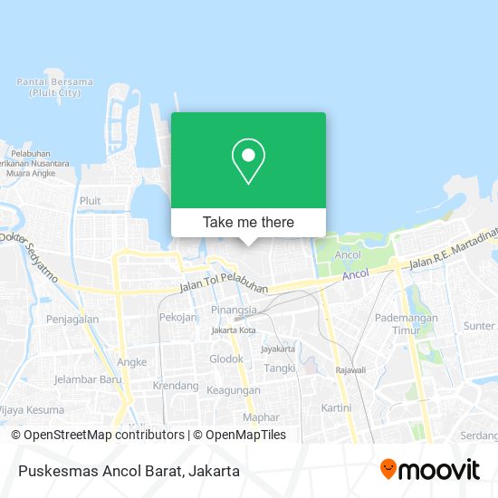 Puskesmas Ancol Barat map