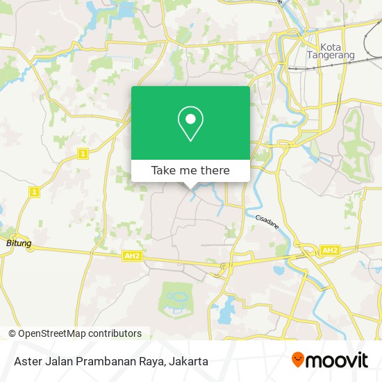 Aster Jalan Prambanan Raya map