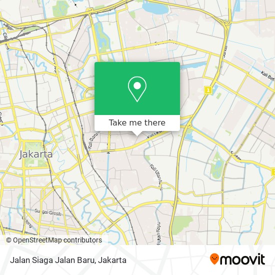 Jalan Siaga Jalan Baru map