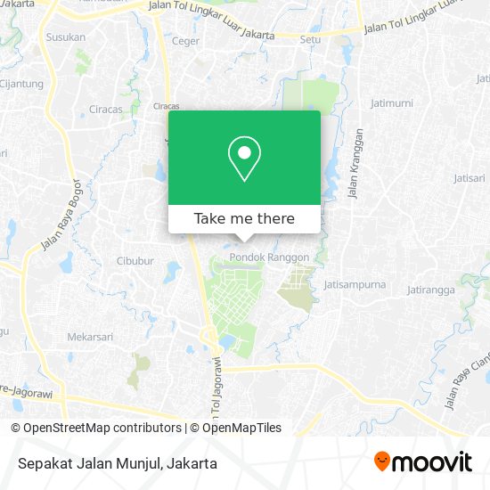 Sepakat Jalan Munjul map