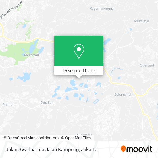 Jalan Swadharma Jalan Kampung map