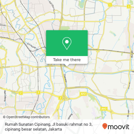 Rumah Sunatan Cipinang, Jl basuki rahmat no 3, cipinang besar selatan map