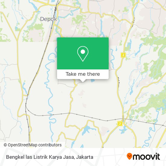 Bengkel las Listrik Karya Jasa map