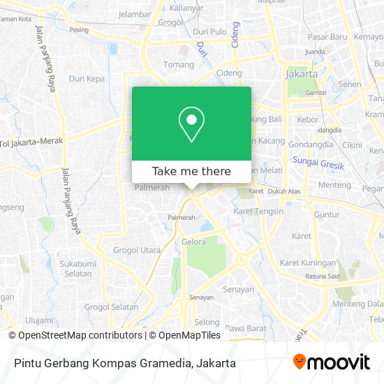 Pintu Gerbang Kompas Gramedia map