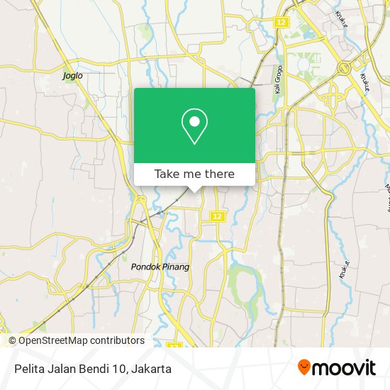 Pelita Jalan Bendi 10 map