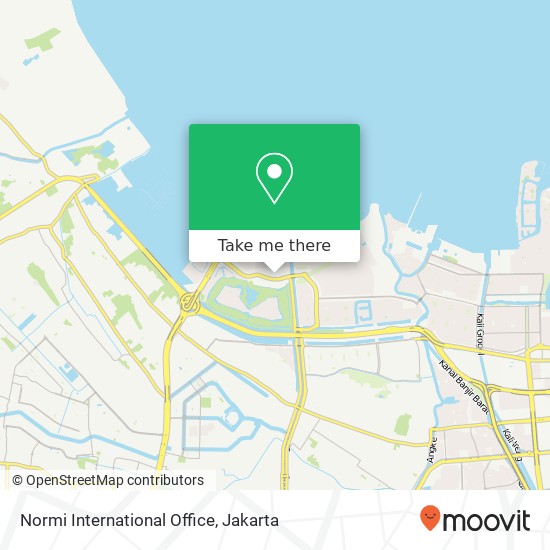 Normi International Office map