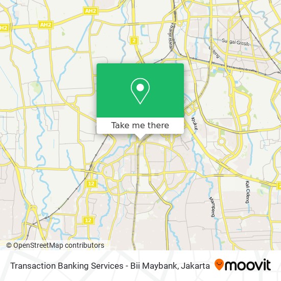 Transaction Banking Services - Bii Maybank map