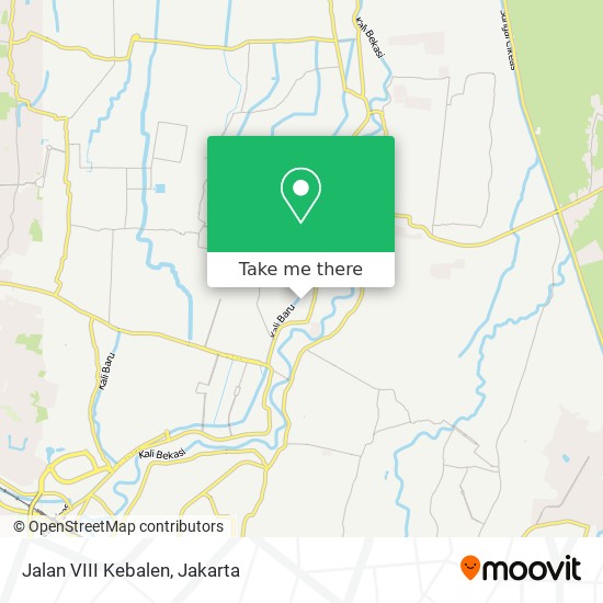 Jalan VIII Kebalen map