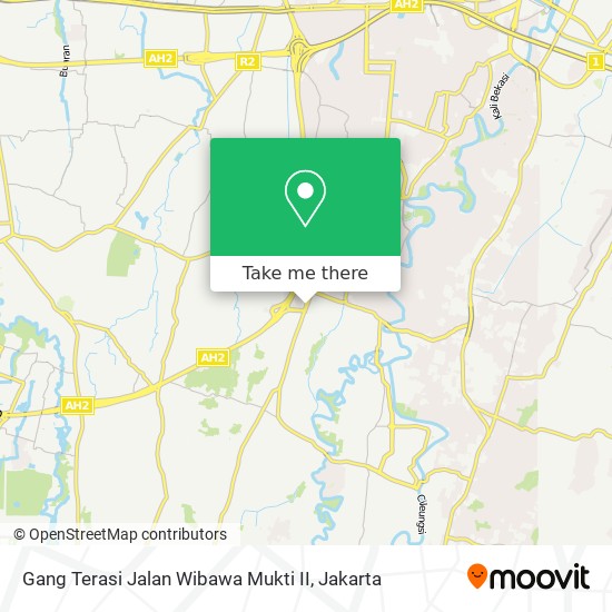 Gang Terasi Jalan Wibawa Mukti II map