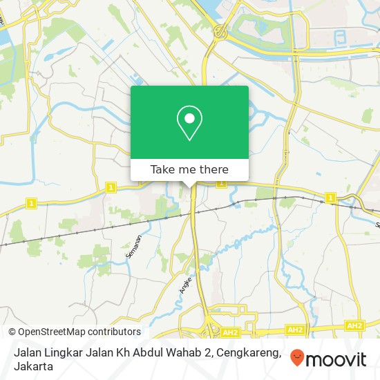 Jalan Lingkar Jalan Kh Abdul Wahab 2, Cengkareng map