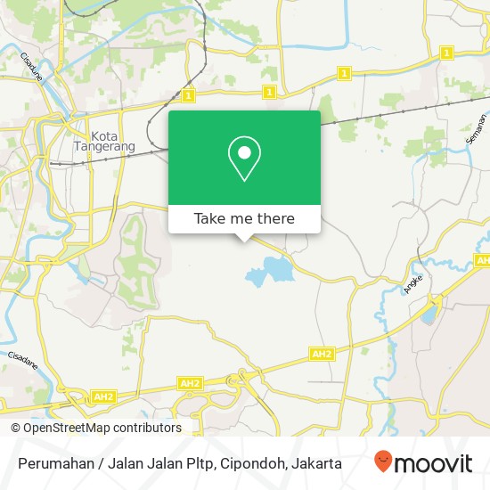 Perumahan / Jalan Jalan Pltp, Cipondoh map