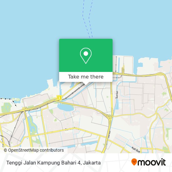 Tenggi Jalan Kampung Bahari 4 map