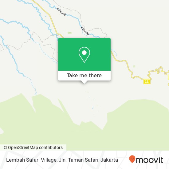 Lembah Safari Village, Jln. Taman Safari map