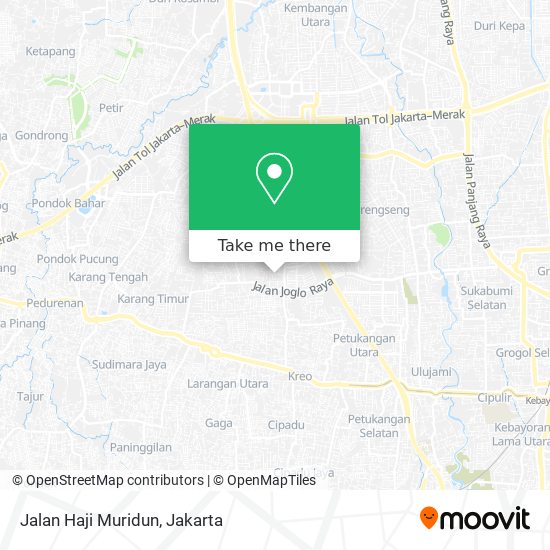 Jalan Haji Muridun map