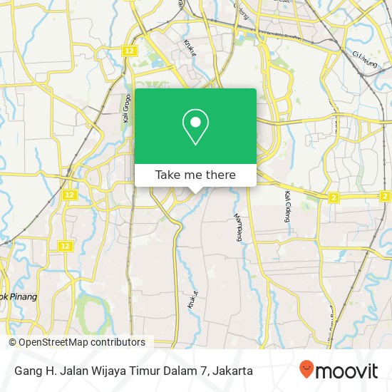 Gang H. Jalan Wijaya Timur Dalam 7 map