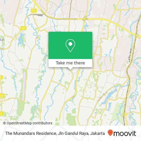 The Munandars Residence, Jln Gandul Raya map