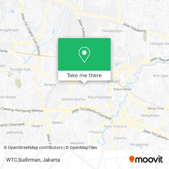 WTC,Sudirman map