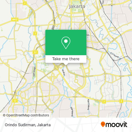 Orindo Sudirman map