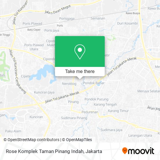 Rose Komplek Taman Pinang Indah map