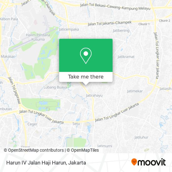 Harun IV Jalan Haji Harun map