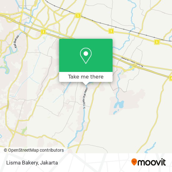 Lisma Bakery map