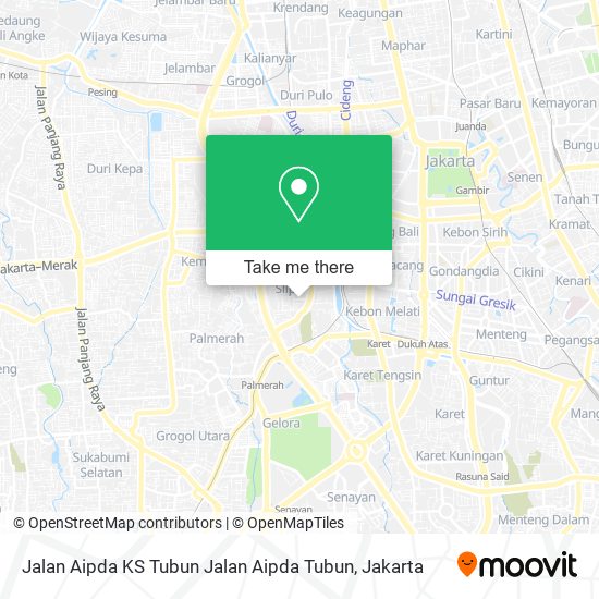 Jalan Aipda KS Tubun Jalan Aipda Tubun map