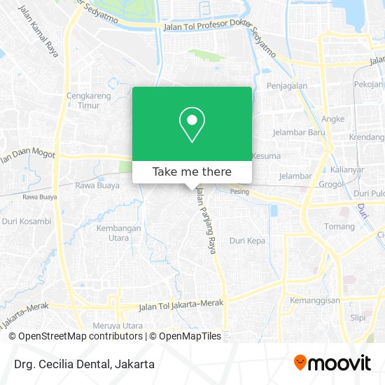Drg. Cecilia Dental map
