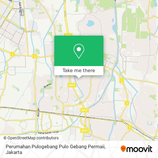 Perumahan Pulogebang Pulo Gebang Permaii map